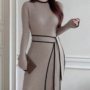 Sweaters Knit Wrap Dress Size Small